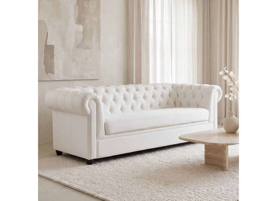 Sofa trzyosobowa pikowana Chesterfield SYDNEY - Solid 03