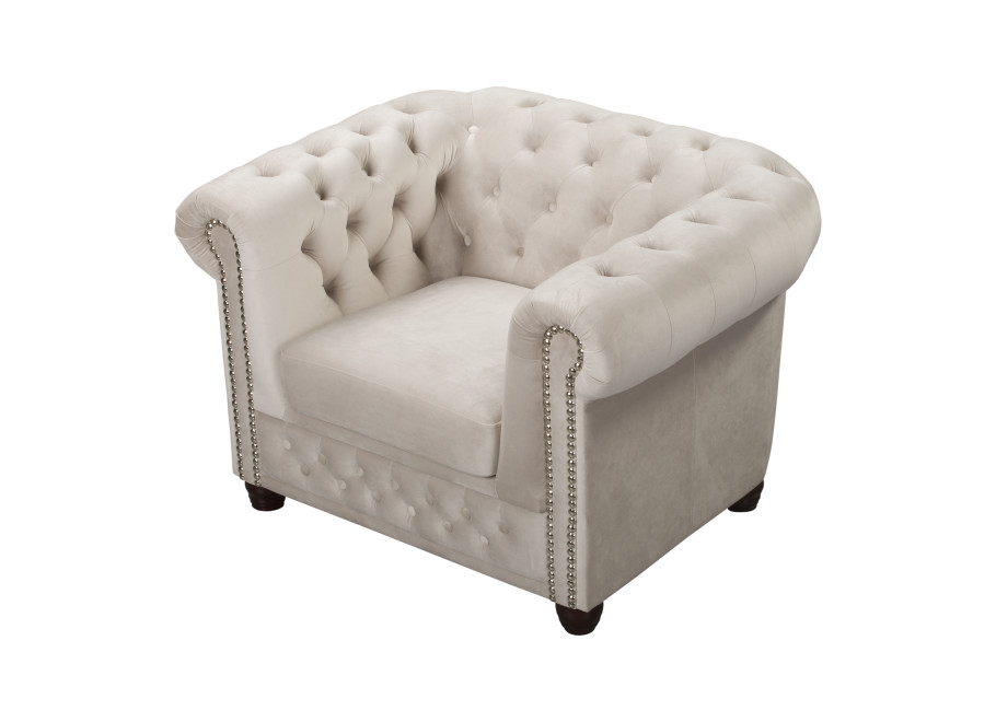 Fotel pikowany FELIX chesterfield - Riviera 21