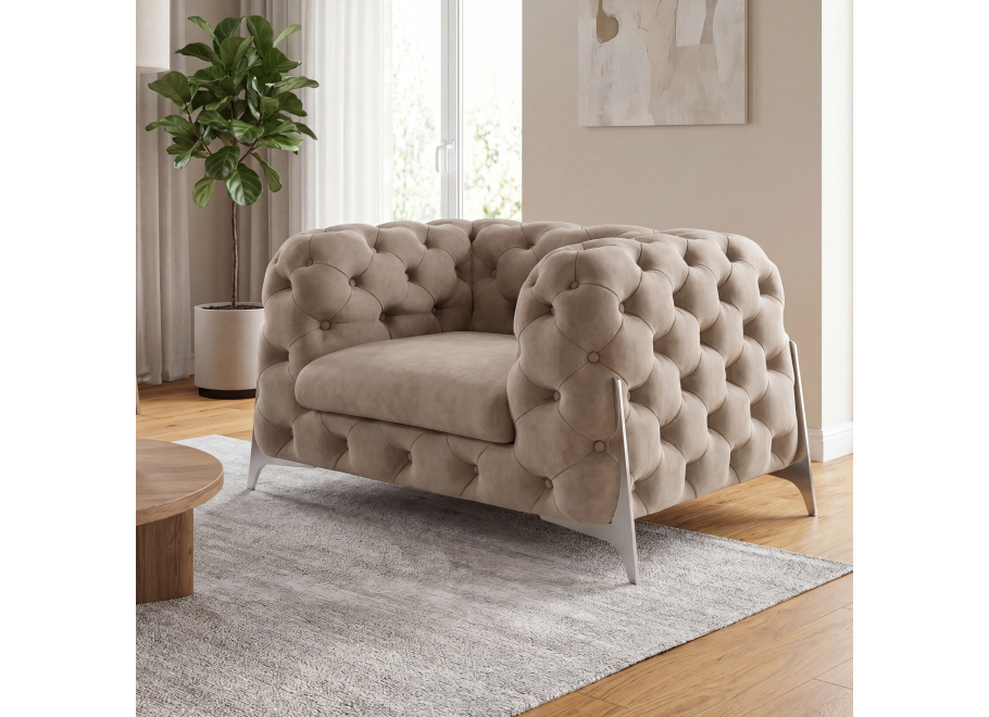 Fotel pikowany KALIFORNIA Chesterfield 18