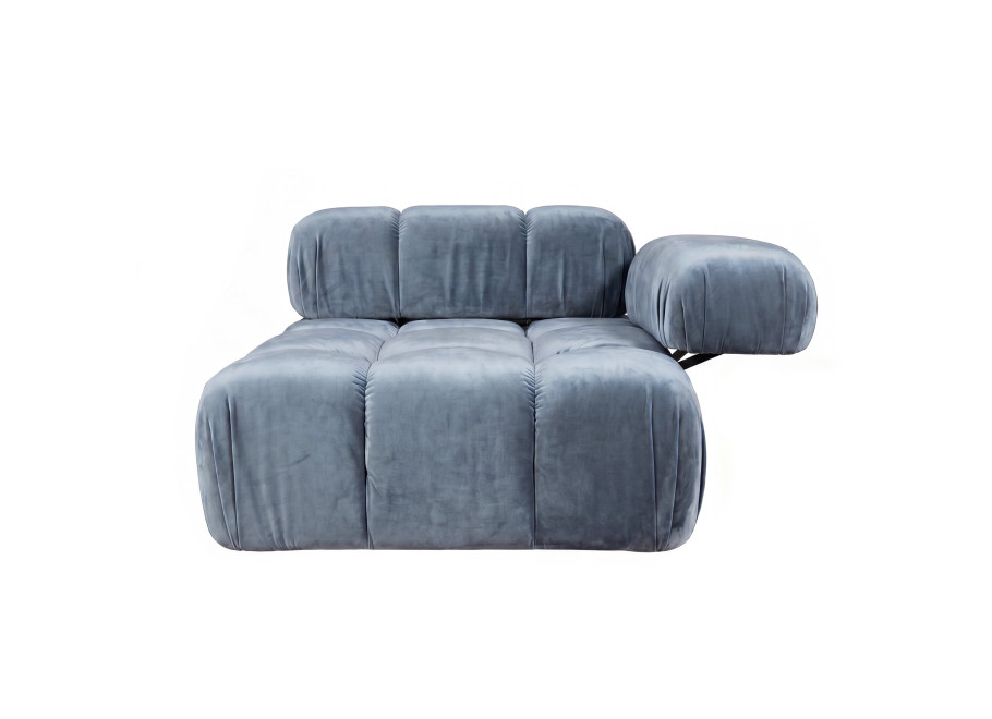 Element prosty prawy Manzoni 95x96x70 — Magic Velvet 2224