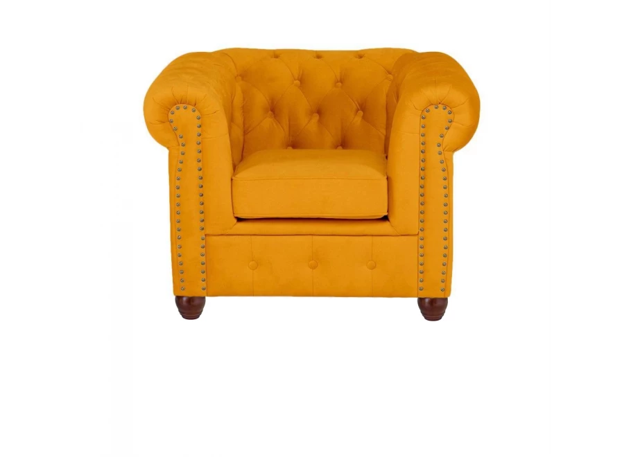 Fotel pikowany chesterfield VINCENT
