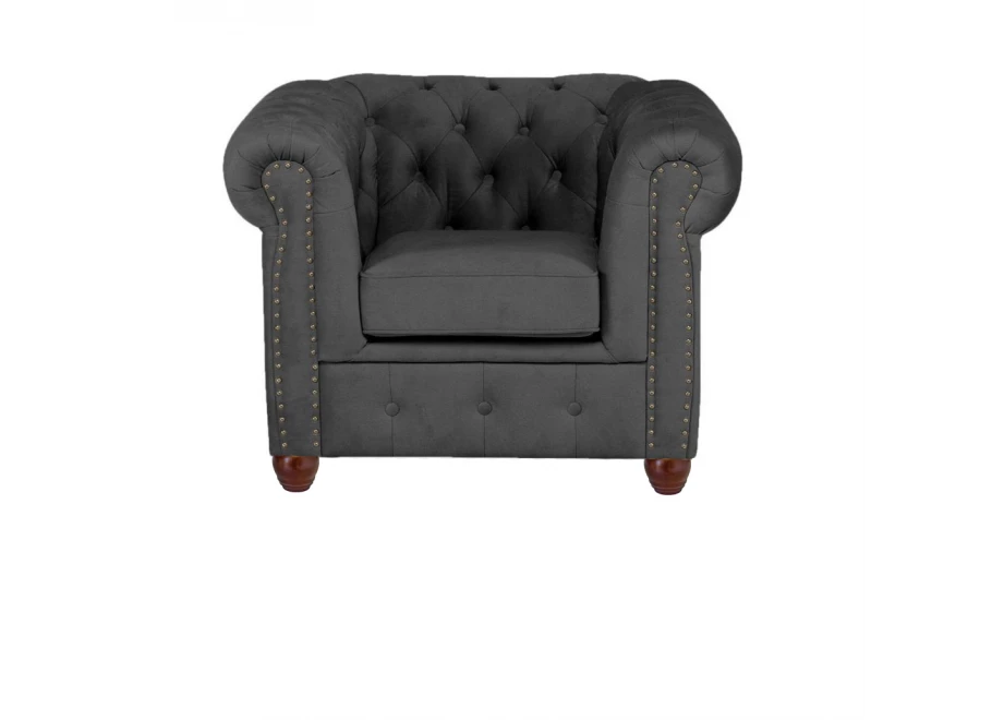 Fotel pikowany chesterfield VINCENT