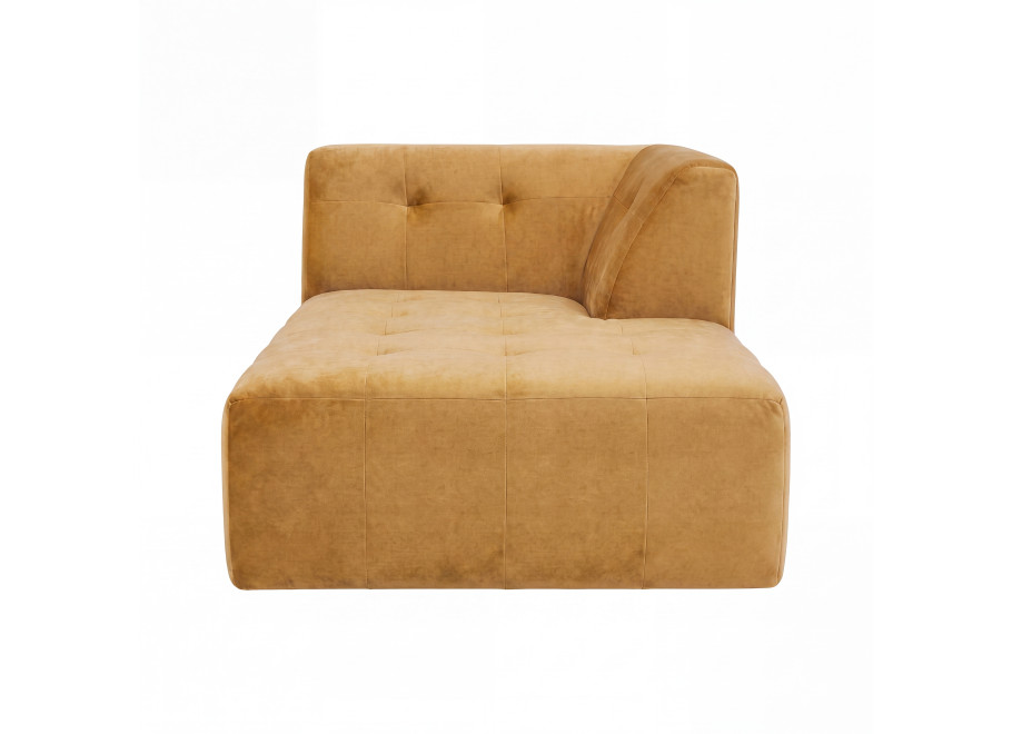 Szezlong prawy Antica 100x175x79 — Magic Velvet 2215