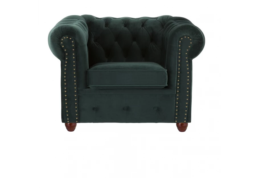 Fotel pikowany chesterfield VINCENT