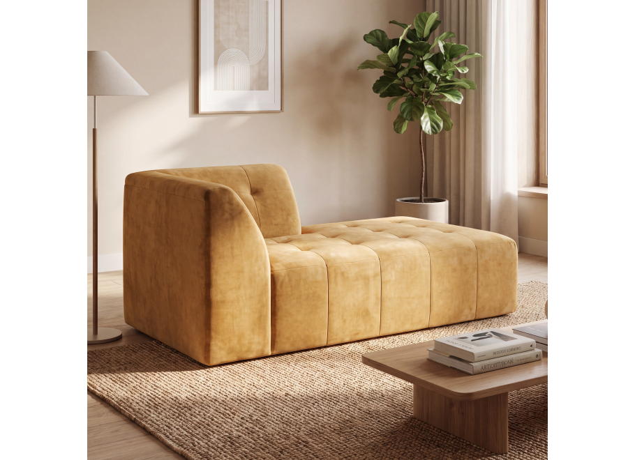 Szezlong prawy Antica 100x175x79 — Magic Velvet 2215