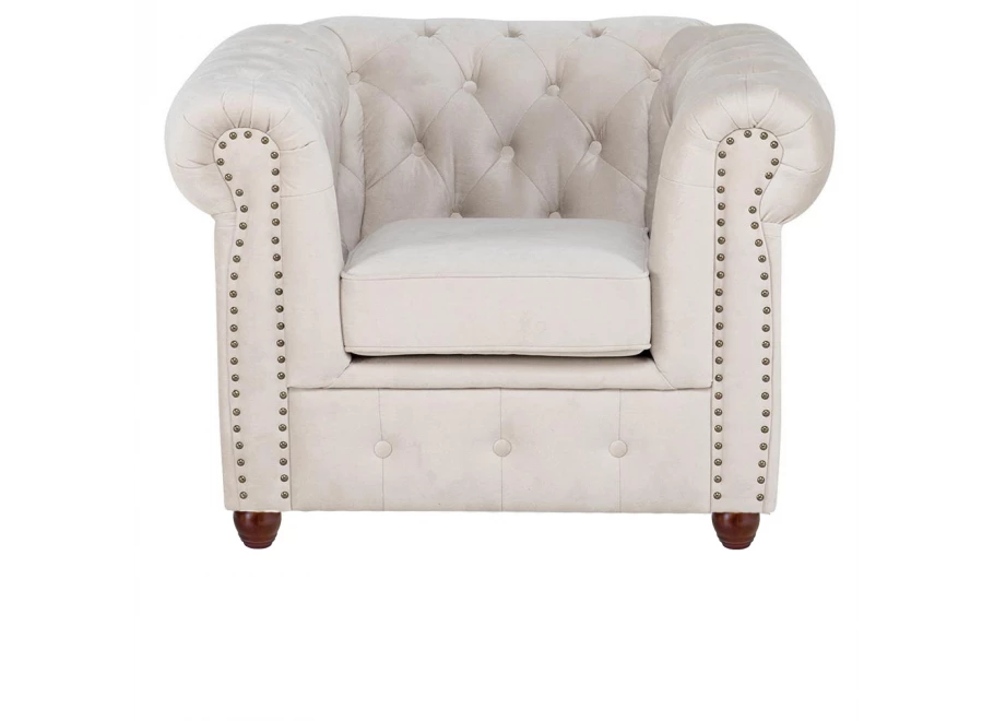 Fotel pikowany chesterfield VINCENT