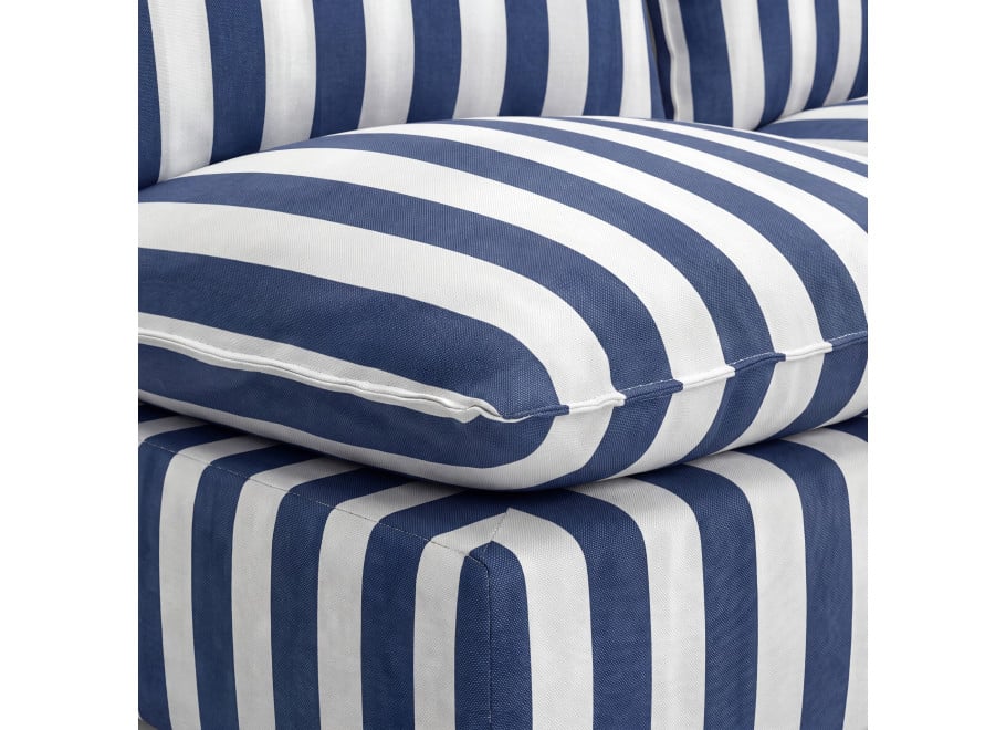 Niebieska sofa ogrodowa Marvella 3 - modułowa wodoodporna outdoor UV 5