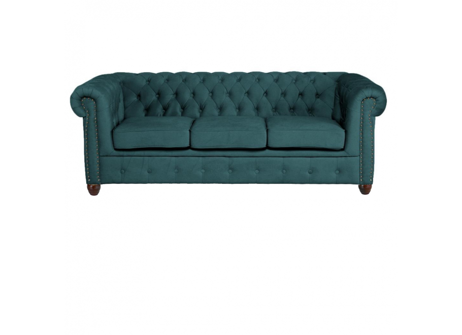 Sofa trzyosobowa pikowana Chesterfield VINCENT 7