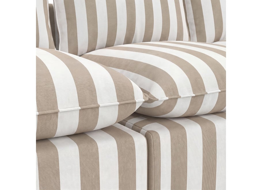 Beżowa sofa modułowa Marvella 9 nowoczesne meble ogrodowe outdoor 5