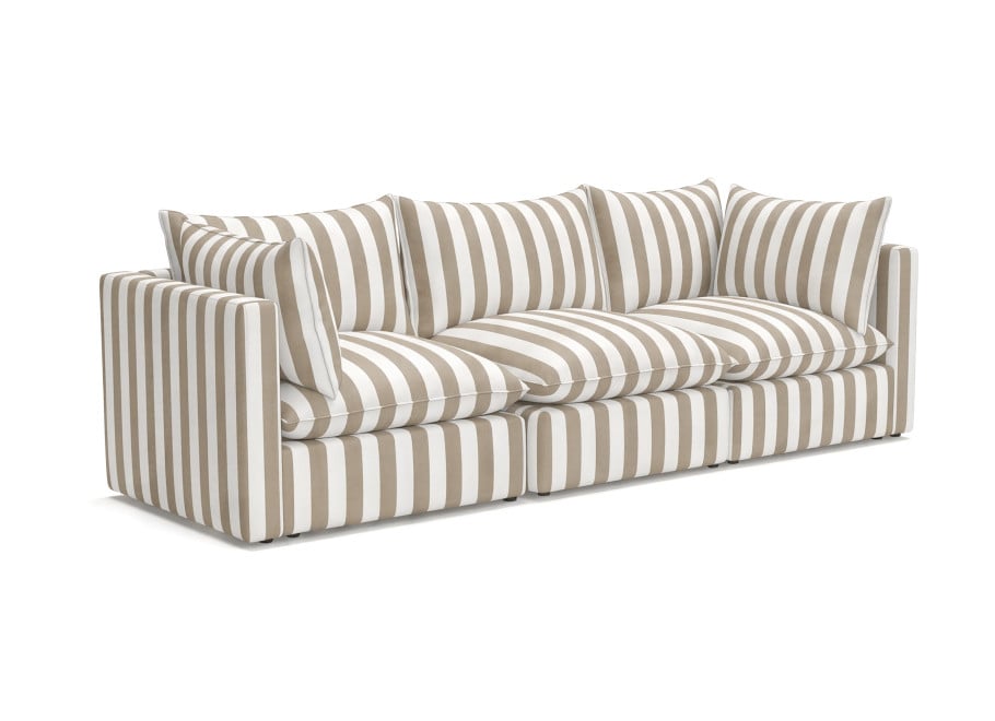 Beżowa sofa modułowa Marvella 9 nowoczesne meble ogrodowe outdoor 2