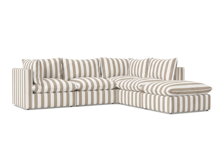 Modułowy narożnik ogrodowy Marvella 10 Nowoczesna sofa Outdoor 2