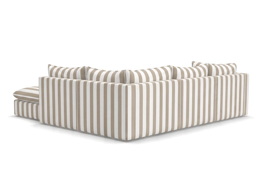 Modułowy narożnik ogrodowy Marvella 10 Nowoczesna sofa Outdoor 5