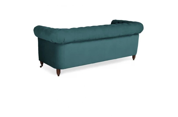 Sofa trzyosobowa pikowana Chesterfield VINCENT - design i funkcjonalnosc w parze