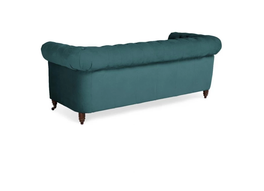 Sofa trzyosobowa pikowana Chesterfield VINCENT