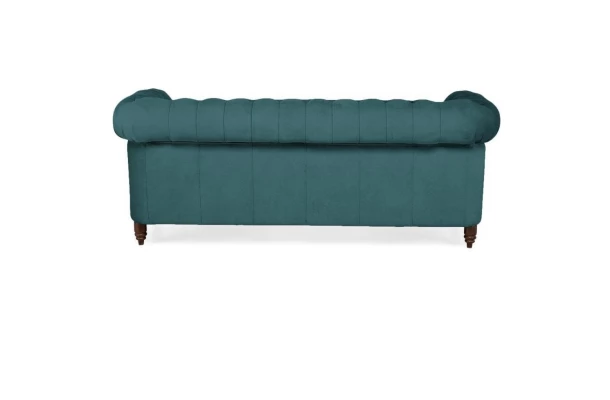 Sofa trzyosobowa pikowana Chesterfield VINCENT - design i funkcjonalnosc w parze