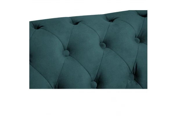 Sofa trzyosobowa pikowana Chesterfield VINCENT - design i funkcjonalnosc w parze