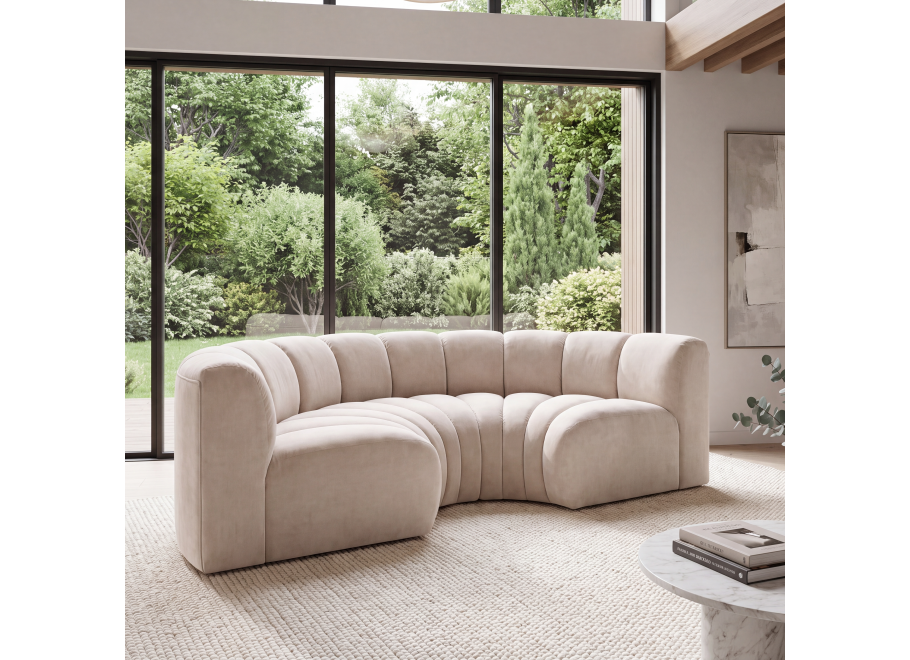 Sofa modułowa Velis 2 - French Velvet 674