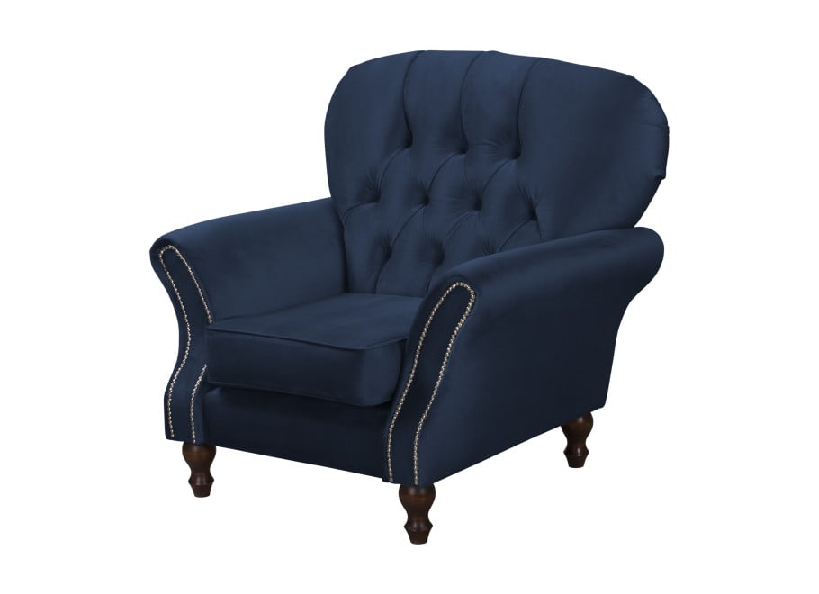 Fotel pikowany Chesterfield BOGOTA - Monolith 77