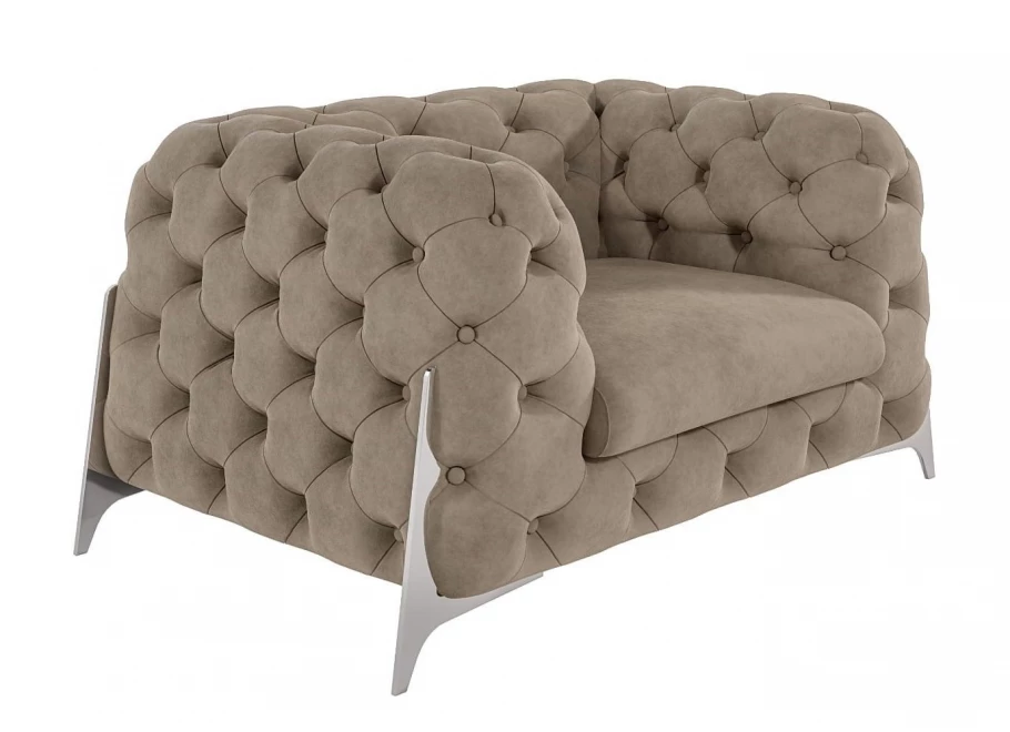 Fotel pikowany KALIFORNIA chesterfield