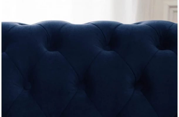Narożnik pięcioosobowy pikowany Chesterfield FELIX 3+OT - design i funkcjonalnosc w parze
