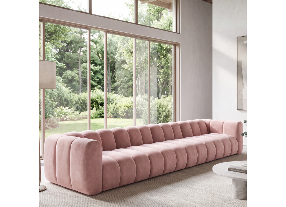 Sofa modułowa Velis 6-osobowa z elastyczną konfiguracją - Magic Velvet 2253