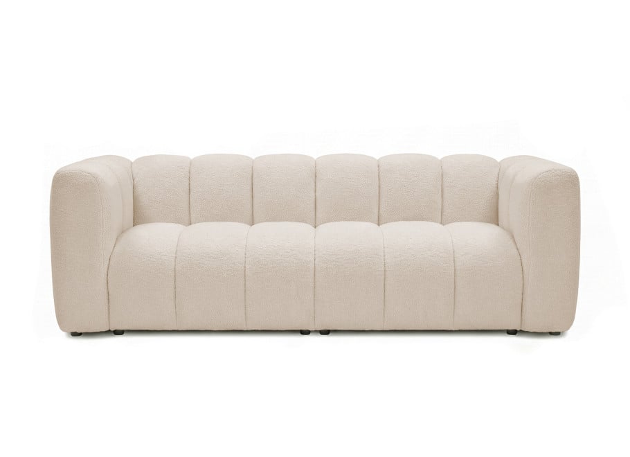 Sofa modułowa Velis 3-osobowa beżowa, boucle 3