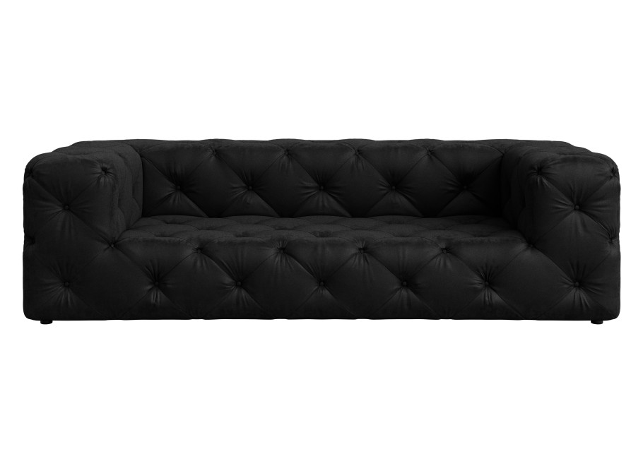 Zestaw mebli Chesterfield BENTLEY- 3+2+puf 130x65 — Riviera 100