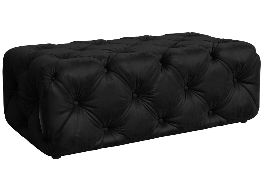 Zestaw mebli Chesterfield BENTLEY- 3+2+puf 130x65 — Riviera 100