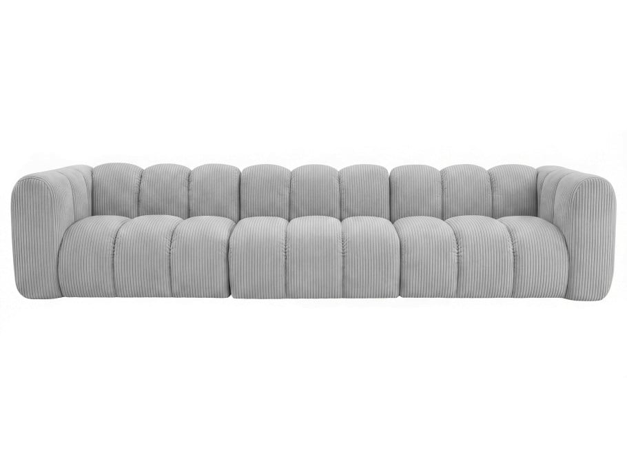 Stylowa sofa modułowa Velis 4-osobowa w sztruksie do salonu 3