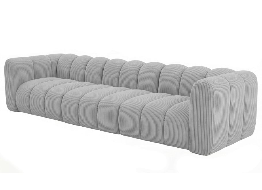 Stylowa sofa modułowa Velis 4-osobowa w sztruksie do salonu 2