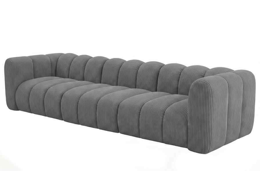 Nowoczesna grafitowa sofa modułowa Velis 4-osobowa do salonu 2