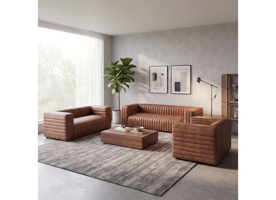 Zestaw mebli Ernes - 3+2+1 - sofa 3os + sofa 2os + fotel — MT-104 [ Tagrel ]