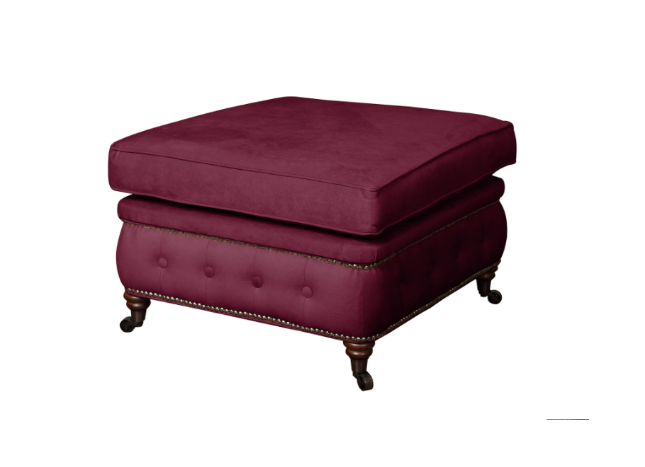 Puf pikowany glamour 75x70 VINCENT 8