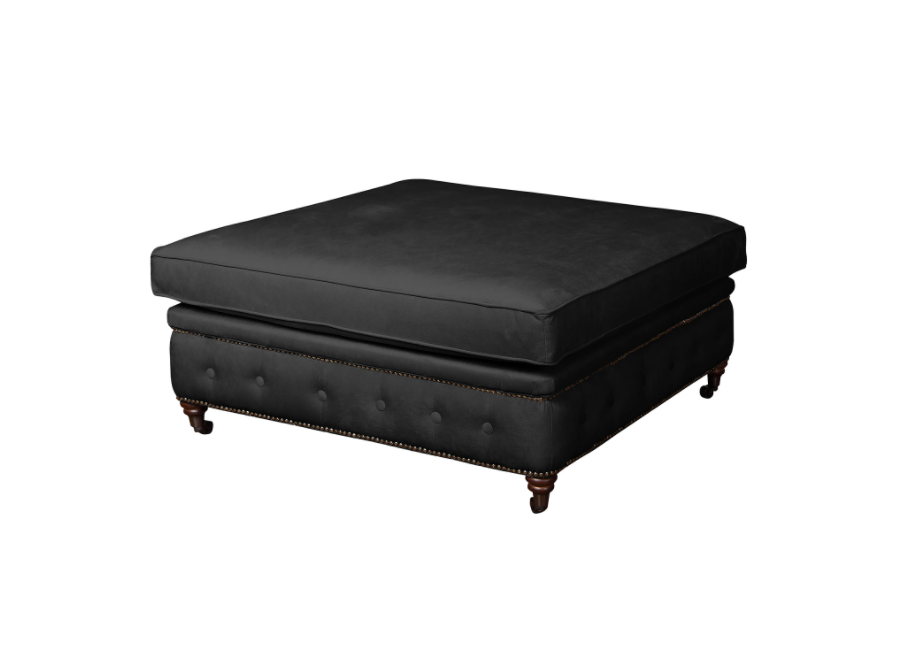 Puf pikowany glamour 100x100 VINCENT 3