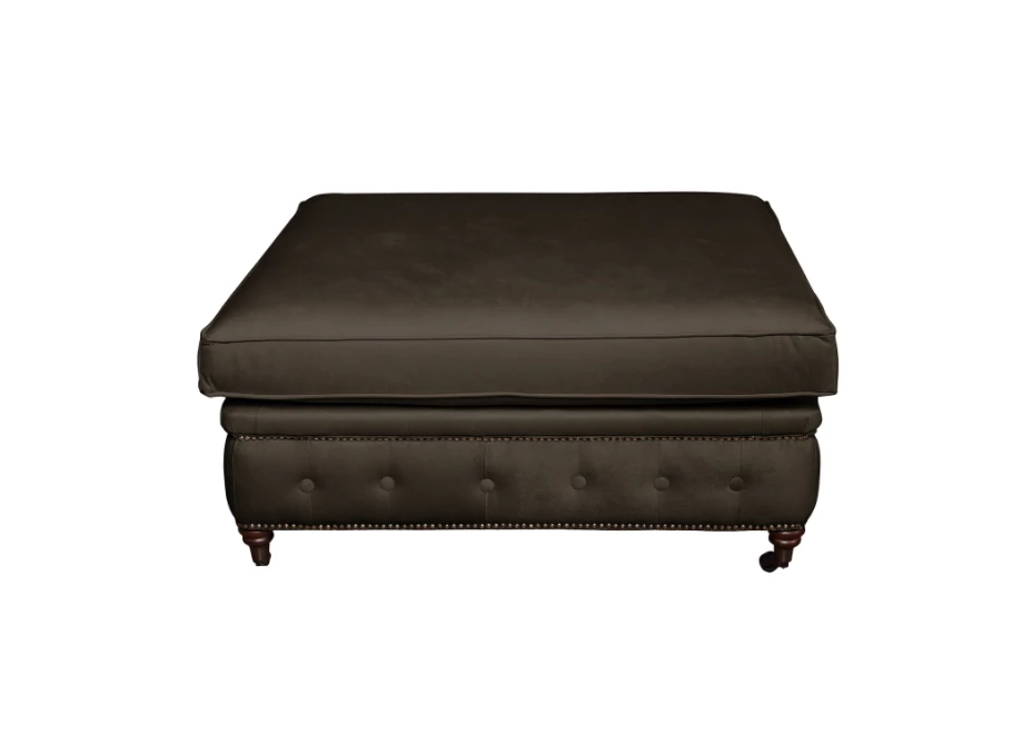 Puf pikowany glamour 100x100 VINCENT