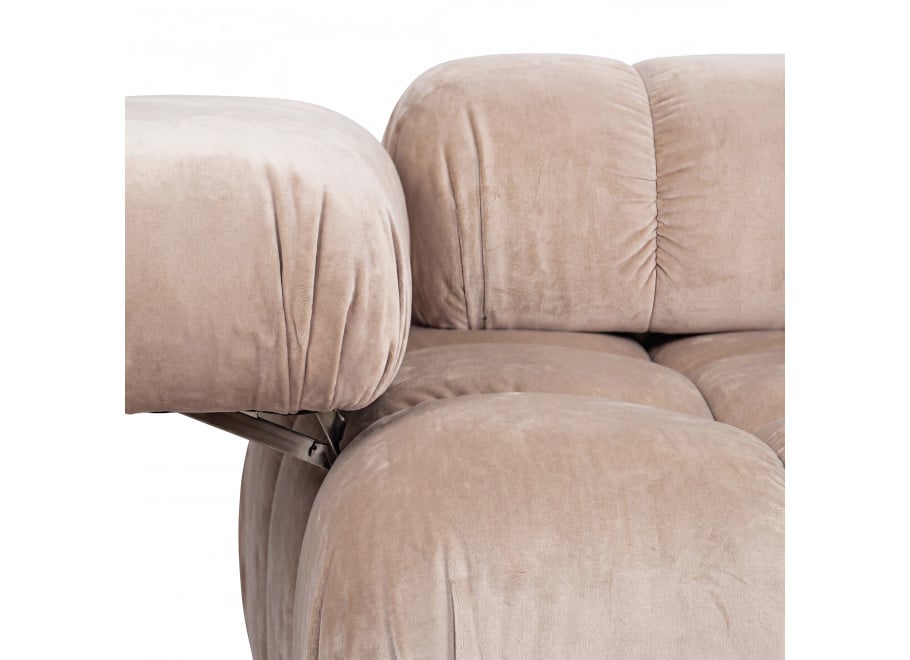 Sofa modułowa Manzoni 2-osobowa z elastyczną konfiguracją - Magic Velvet 2282