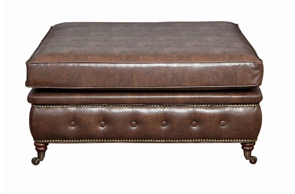 Puf pikowany glamour 100x100 VINCENT - design i funkcjonalnosc w parze