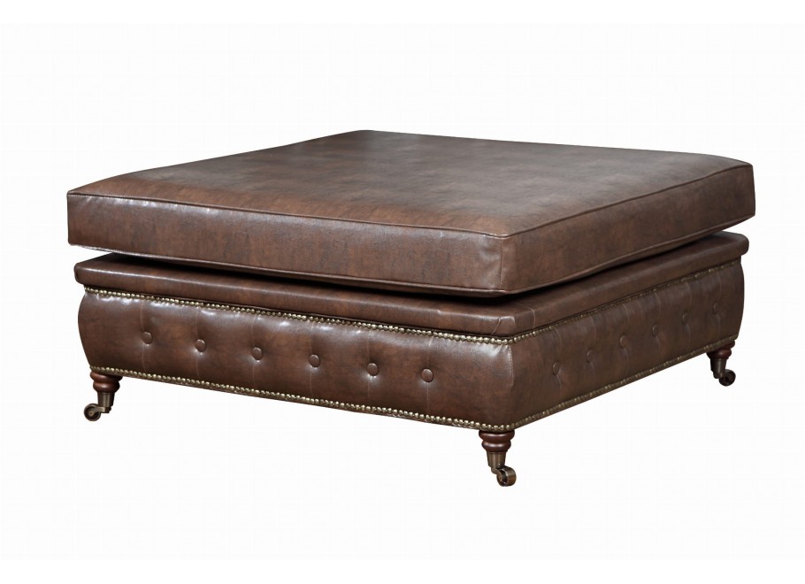 Puf pikowany glamour 100x100 VINCENT 7
