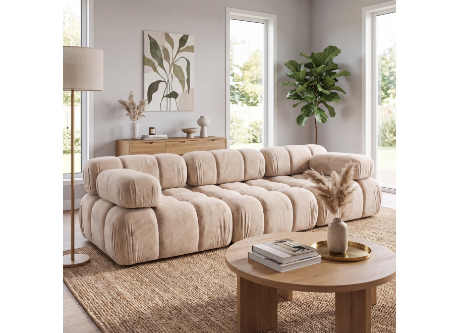 Sofa modułowa Manzoni 3-osobowa z elastyczną konfiguracją - Riviera 12