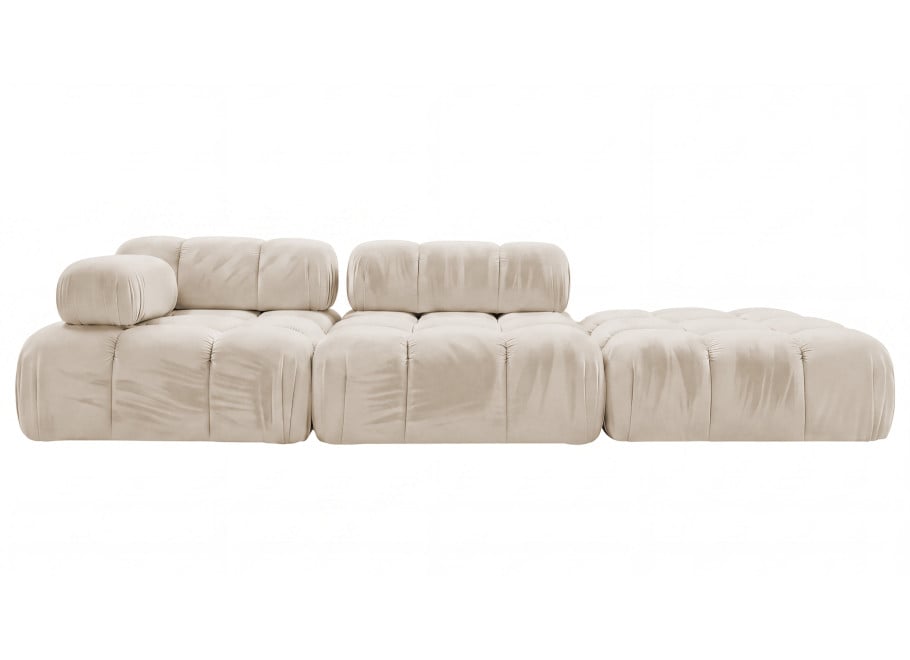 Sofa modułowa Manzoni 3-osobowa z elastyczną konfiguracją - Magic Velvet 2201