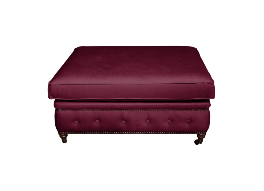 Puf pikowany glamour 100x100 VINCENT 16