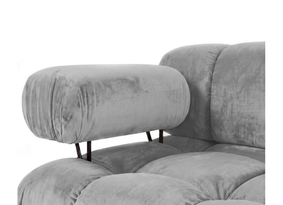 Sofa modułowa Manzoni 5-osobowa z elastyczną konfiguracją - Magic Velvet 2218