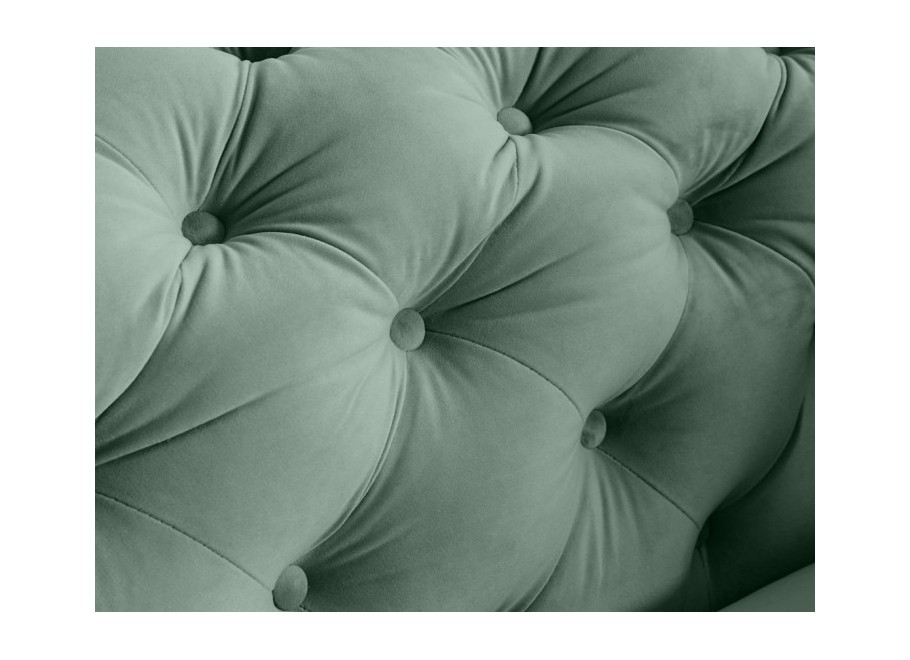 Fotel pikowany TEO WOOD Chesterfield 14