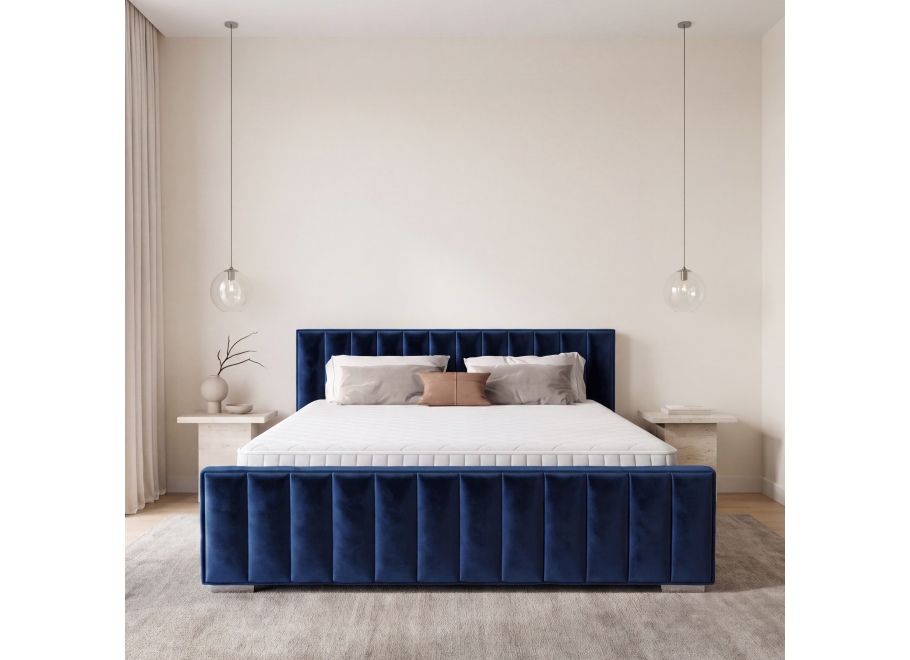 Łóżko tapicerowane glamour OLMO — Riviera 81