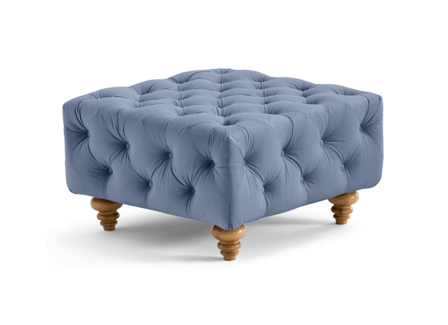 Puf pikowany TEO WOOD Chesterfield 4