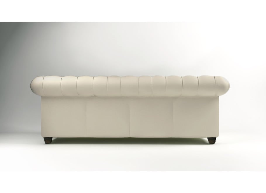 Stylowa sofa SOLARIS 3 trzyosobowa w kremowym welurze z funkcją spania 4