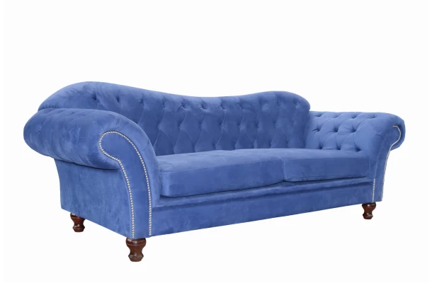Sofa dwuosobowa pikowana Chesterfield PARIS - wypoczynkowe