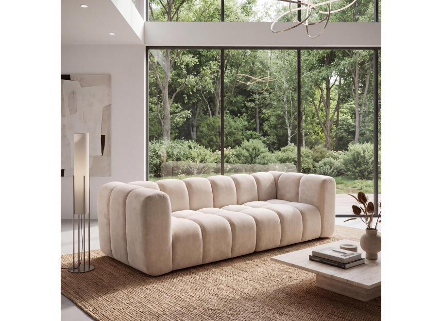 Sofa modułowa Coronari 3-osobowa z elastyczną konfiguracją - Magic Velvet 2250