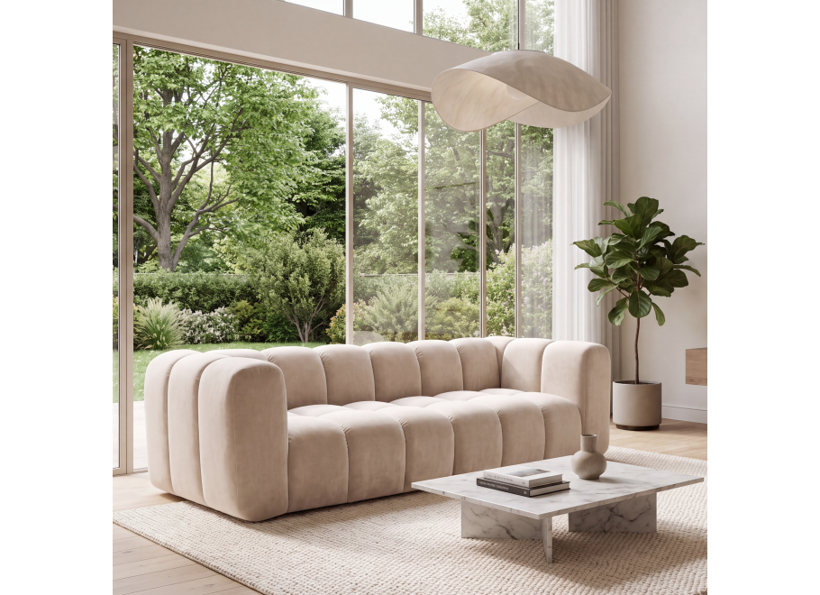 Sofa modułowa Coronari 3-osobowa z elastyczną konfiguracją - Magic Velvet 2250