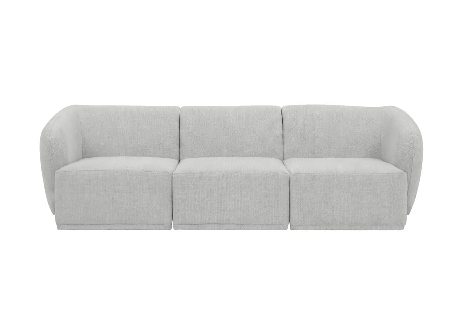 Sofa modułowa Mondavi 3-osobowa z elastyczną konfiguracją - Aragon 80